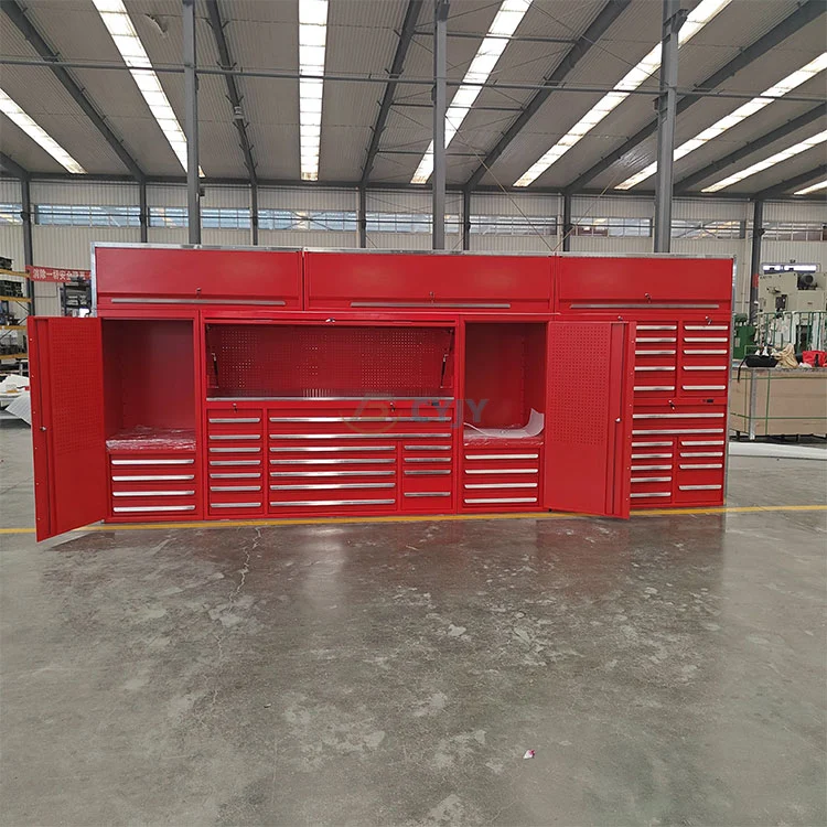 Red Tool Combination Cabinet