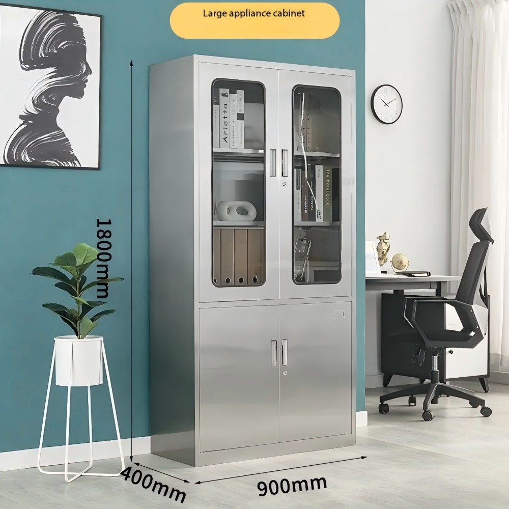 Stainless steel medicine cabinet