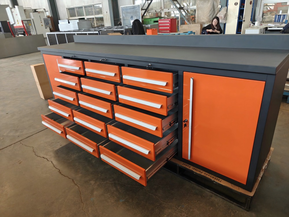 Orange workbench