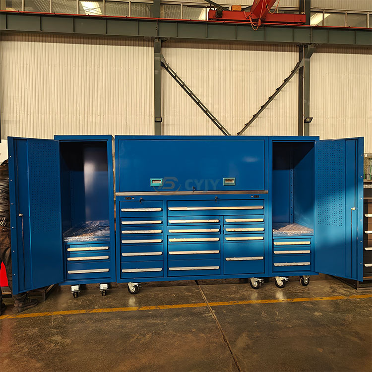 Blue Metal Tool Cabinet
